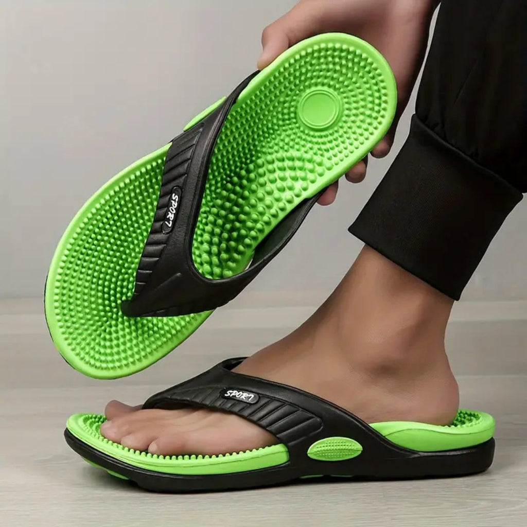 Koadclo | Reflexa – Acupressure Massage Slippers – Reflexology Foot Massage Sandals for Pain Relief