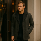 Aspeno | Men’s Shearling Winter Coat