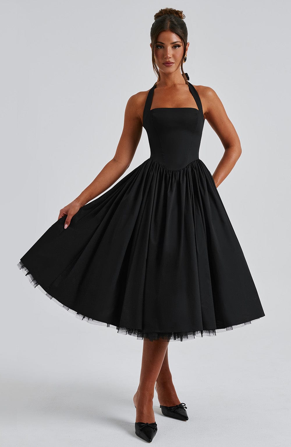 Aurelis | Women’s Elegant Halter-Neck Dress