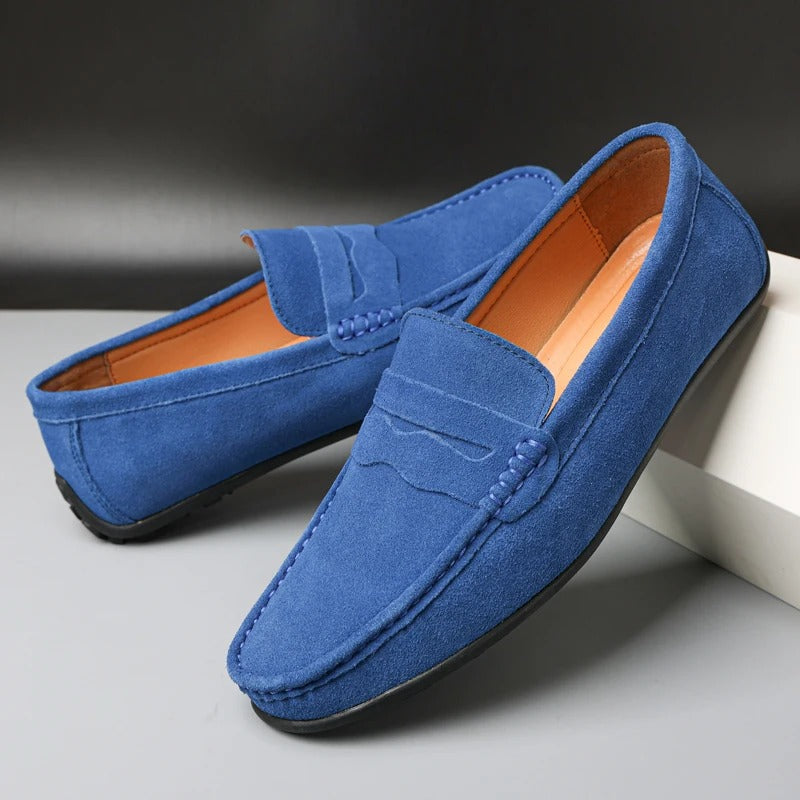 Aurion | Men’s Suede Classic Loafers