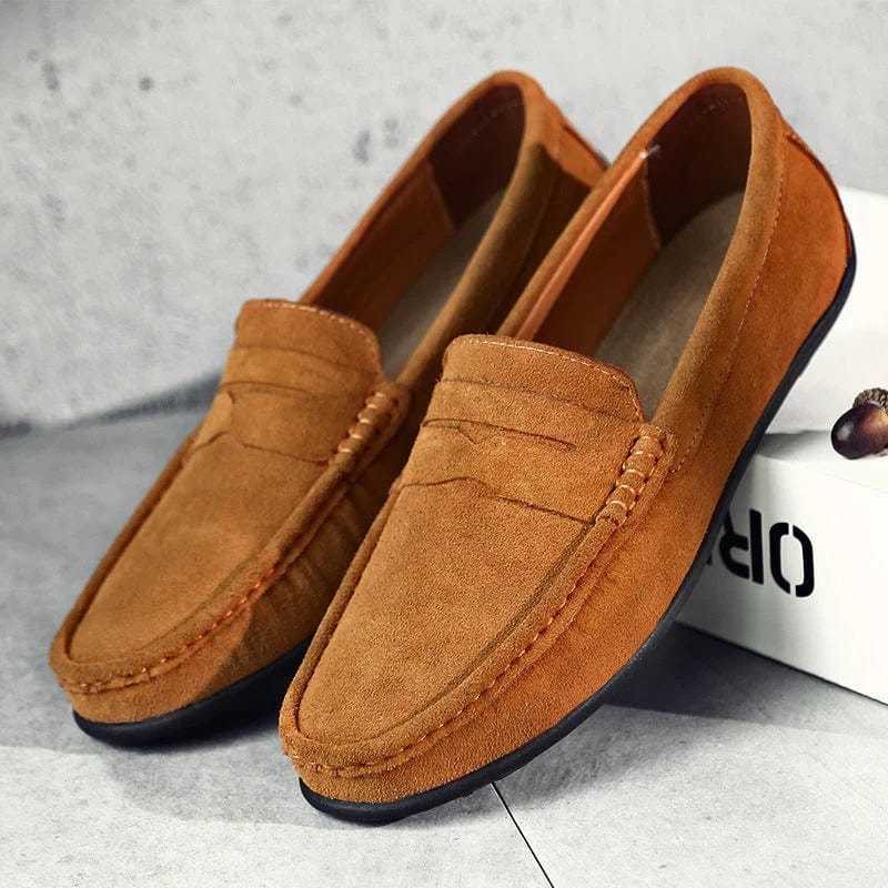Aurion | Men’s Suede Classic Loafers