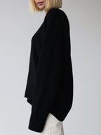 Candyfloss Oversized Pullover Sweater - Cozy Knit Winter Top