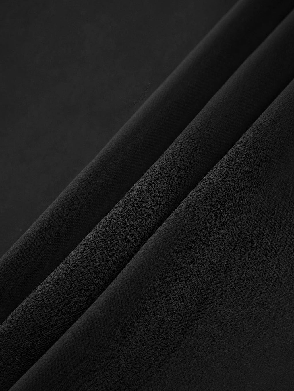 Semi-Sheer Ladder Ruffle Zippered Long Dress with Elegant Flowing Skirt