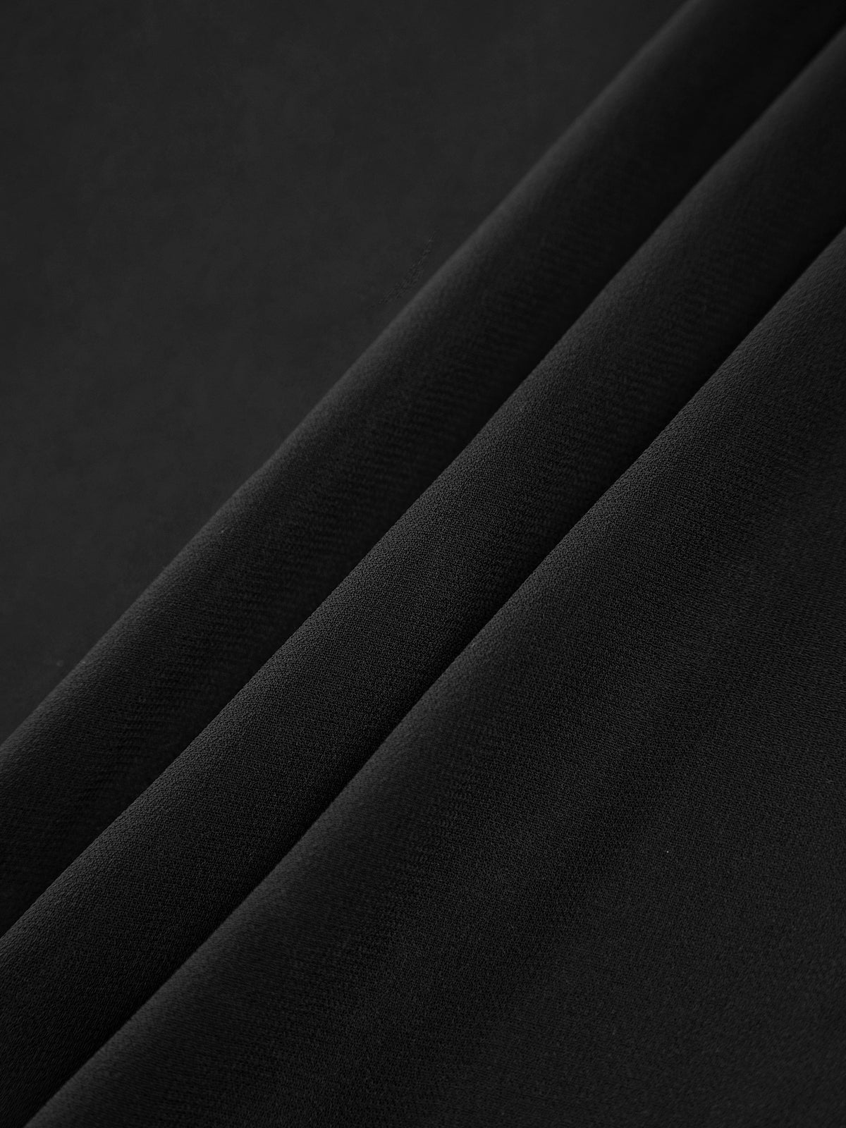 Semi-Sheer Ladder Ruffle Zippered Long Dress with Elegant Flowing Skirt