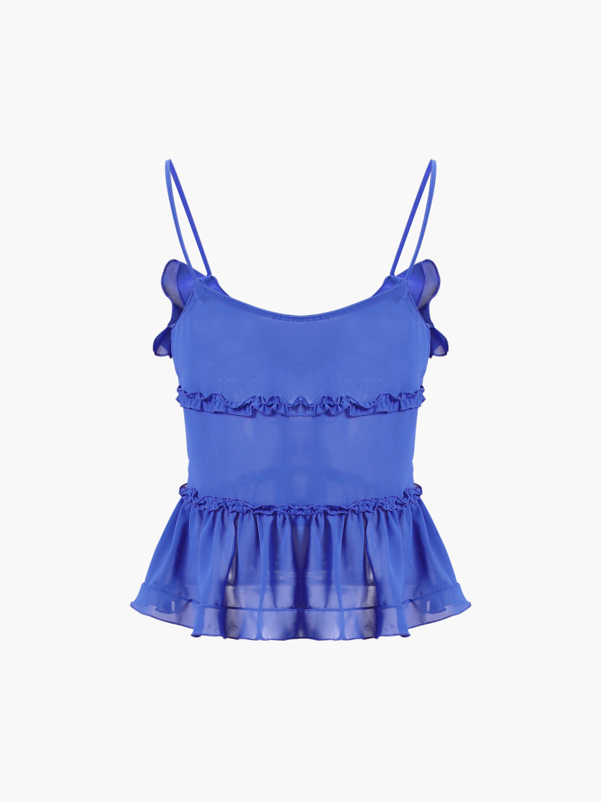 Aegean Sea Tied Fly Away Crop Top for Beachwear