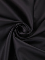 Satin Mock Neck Tie Back Short Dress for Evening Parties