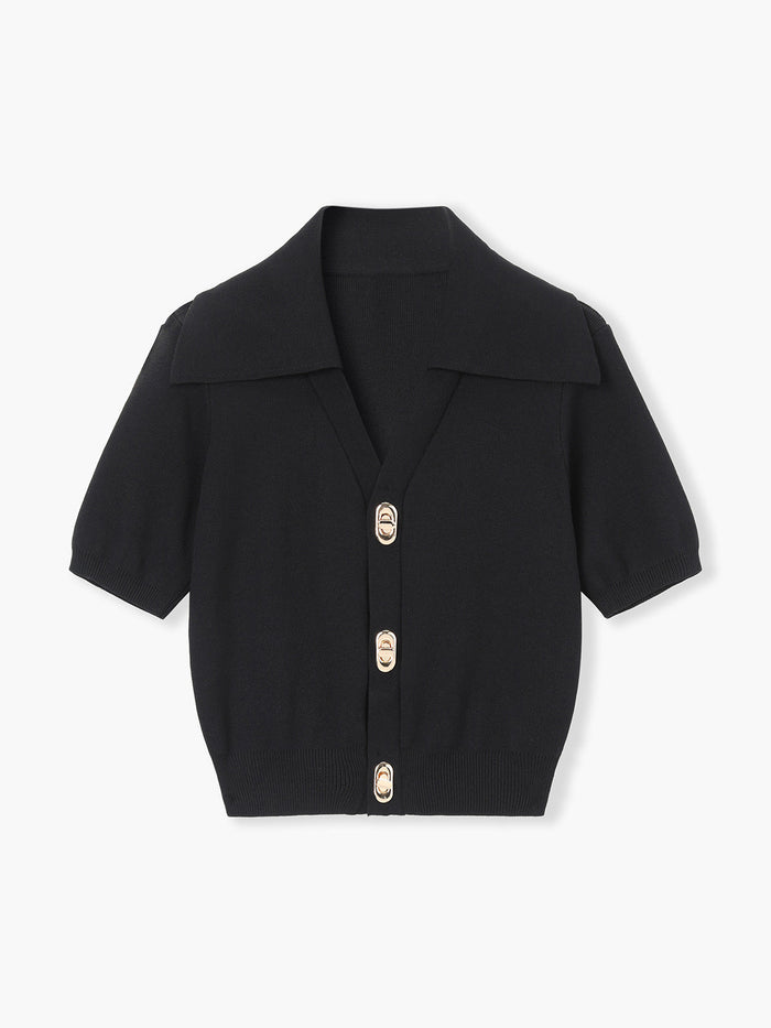 Effortless Collared Top for Casual Everyday Wear
