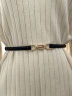 Close Your Eyes Leather Belt - Stylish and Durable Everyday Accessory