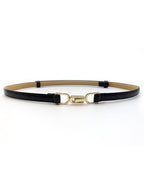 Close Your Eyes Leather Belt - Stylish and Durable Everyday Accessory
