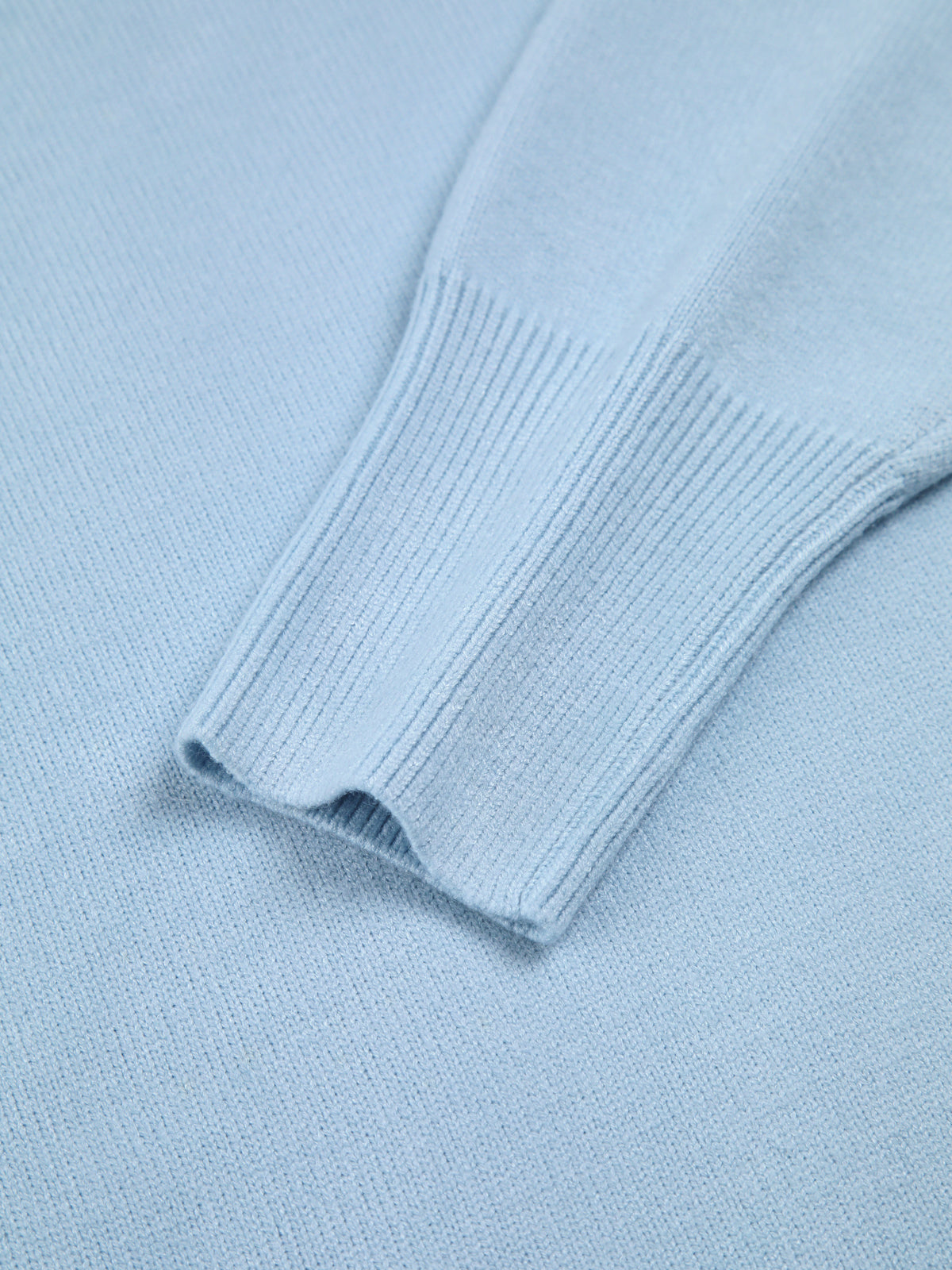 Cloudless Sky Turtleneck Oversized Sweater Comfortable Loose Fit Knitwear