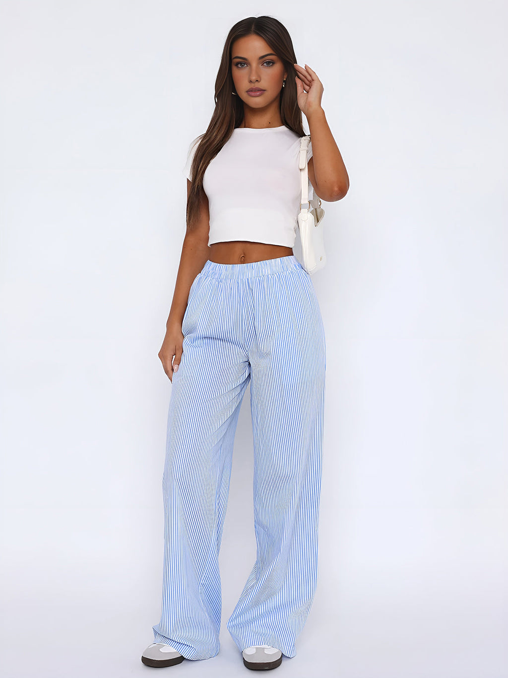 Styling Striped Long Pants for Versatile Everyday Wear