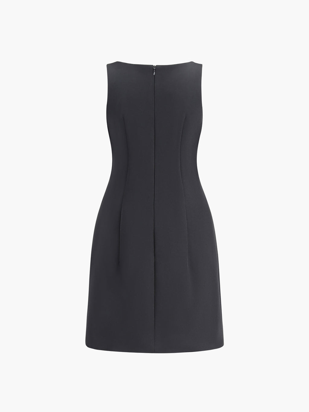 Suiting Sleeveless Short Dress for Elegant Evening Events