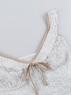 Sweetie Bow Detail Cami Top with Adjustable Straps for Women