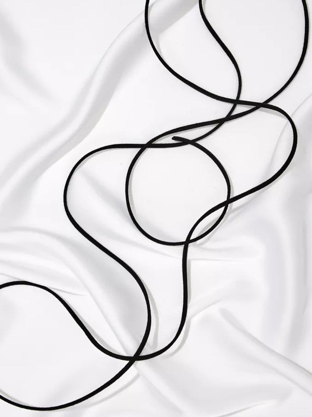 Cord Wrap Necklace for Women, Adjustable Handmade Jewelry