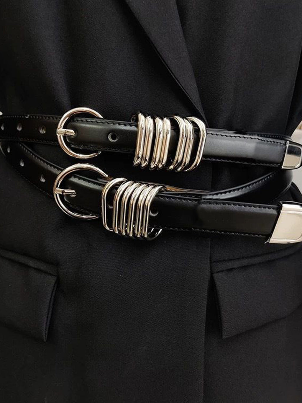 Making Moments Leather Belt, Durable Adjustable Casual Accessory