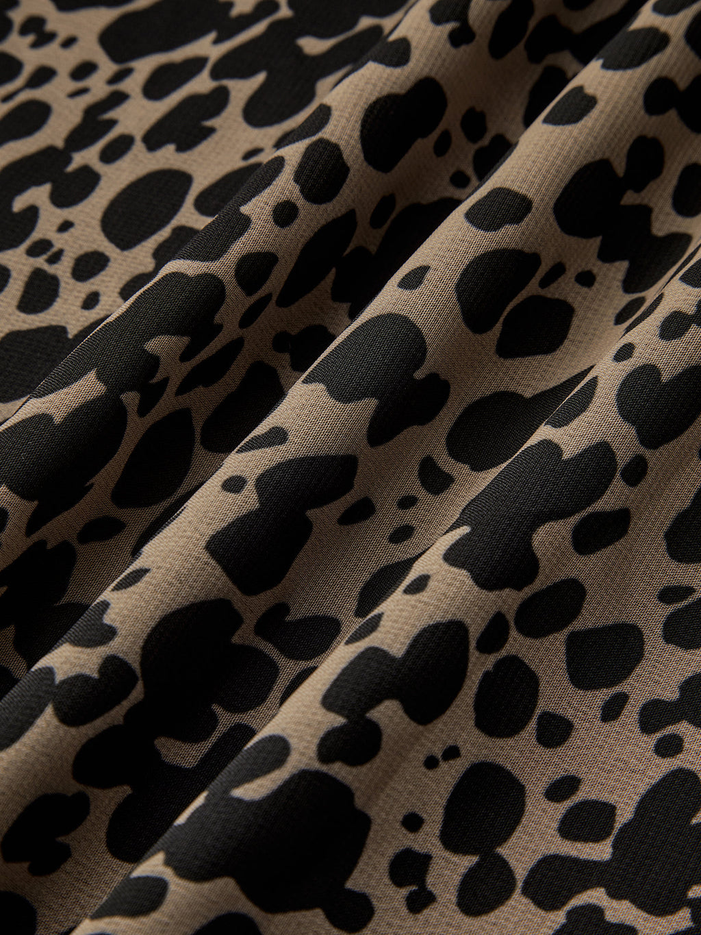 Asymmetric Collar Printed Short Dress for Casual Summer Wear