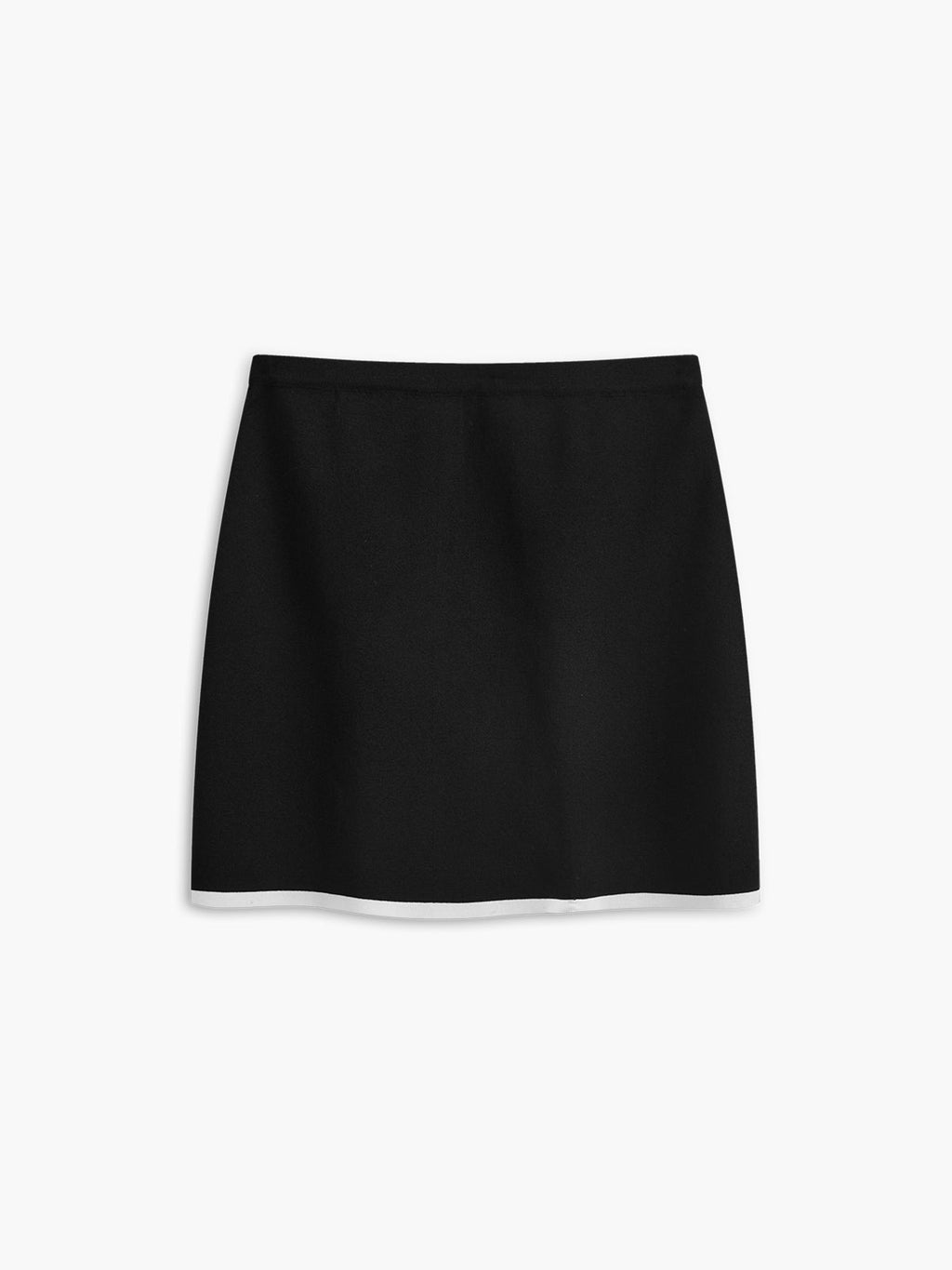 Button Front Contrast Binding Sleeveless Skirt Set | Summer Casual Women's Outfit