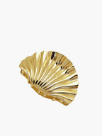 Golden Shell Hair Claw, Durable Trendy Beach Accessory for Women