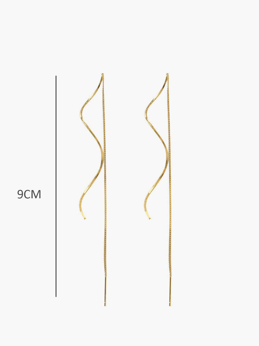 Spiral Tassel Earrings Handmade Lightweight Dangle