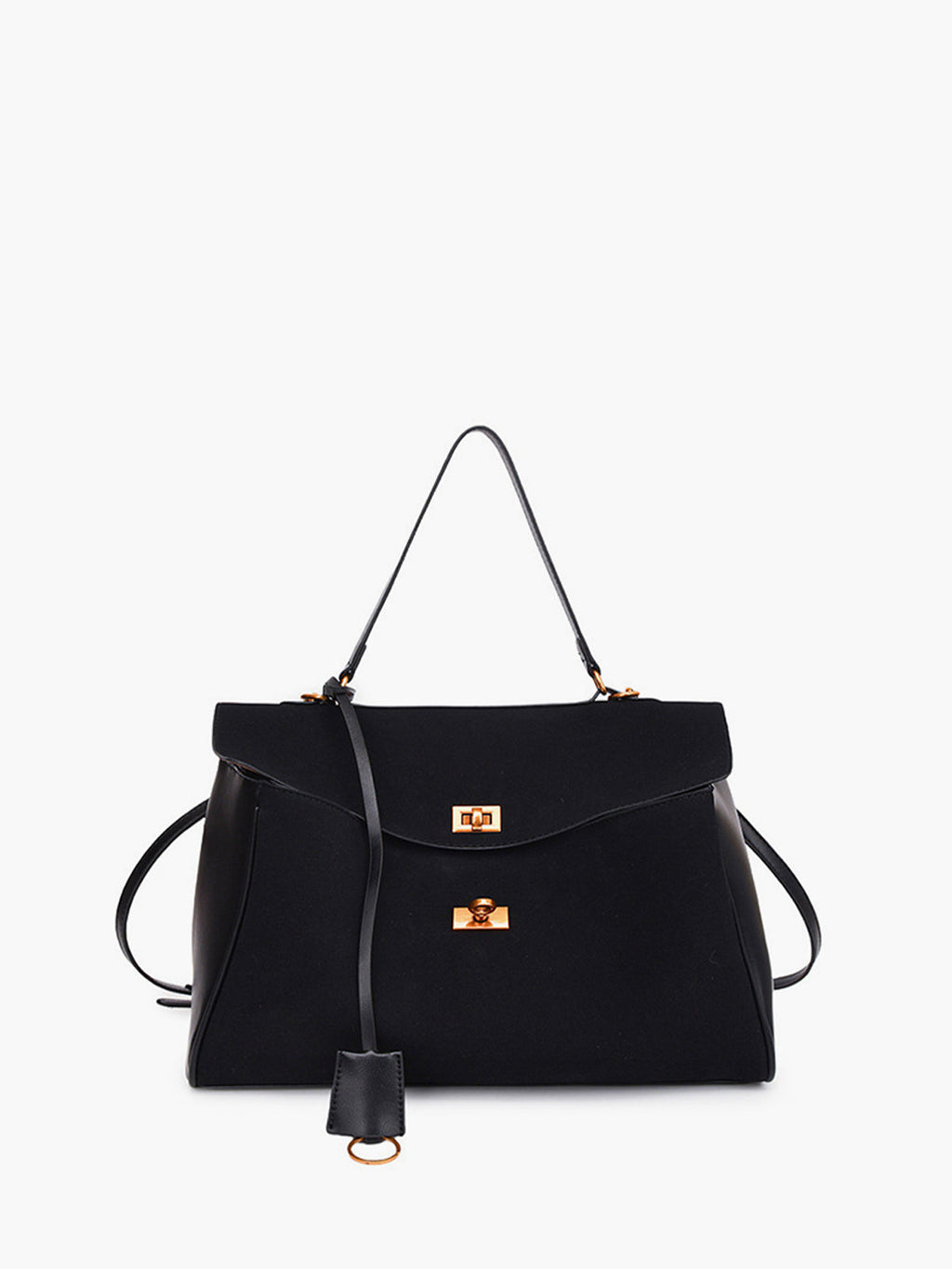 Utility Large Capacity Flap Shoulder Bag for Travel and Organization