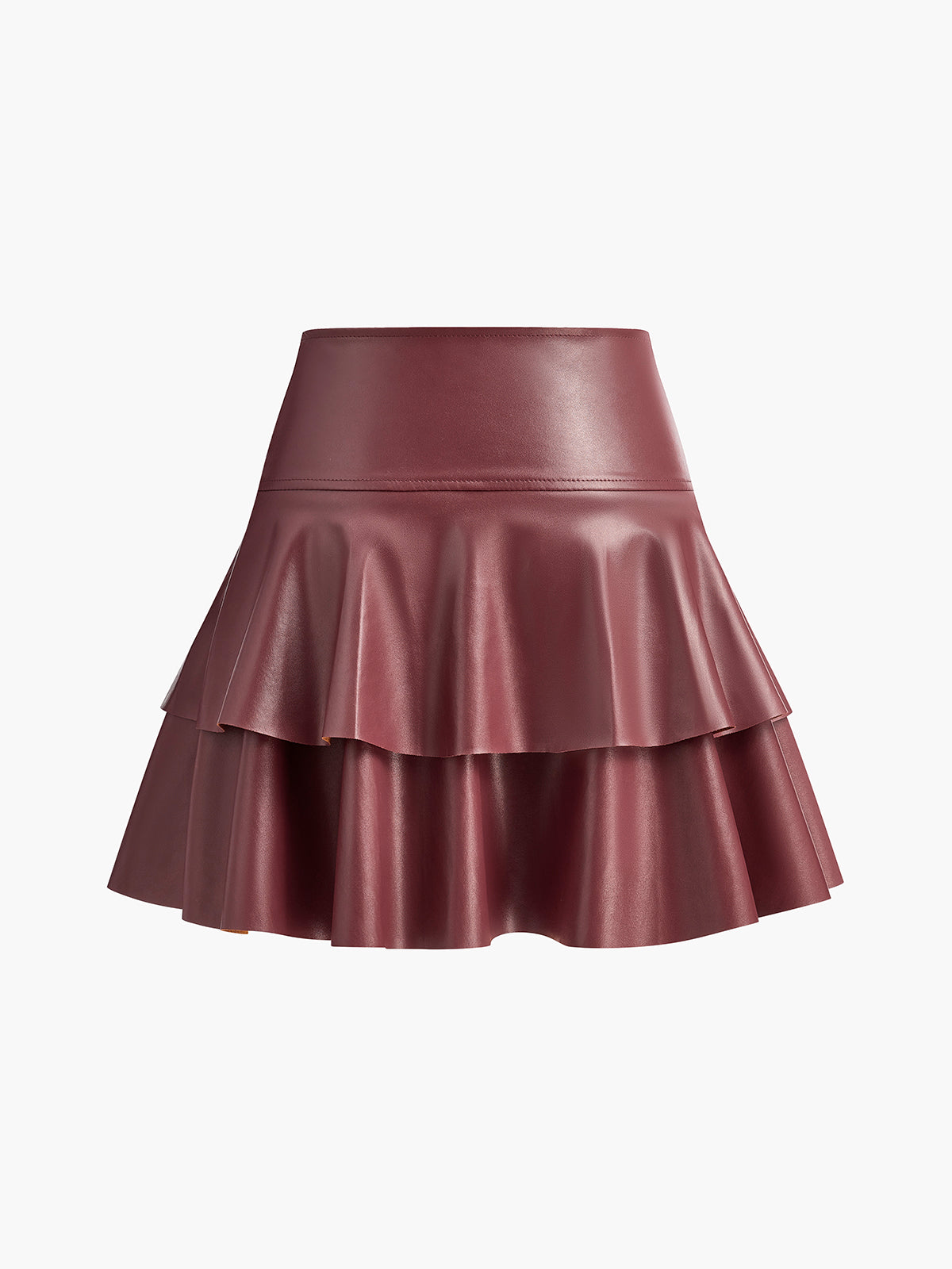 High-Waist Ruffle Skirt for Women Trendy Summer Staple