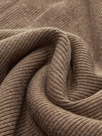 Caramel Slit Maxi Knit Skirt - Trendy High-Waist Comfort Fit