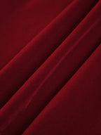 Satin Velvet Strapless Short Dress for Evening Events