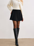 Pleated Mini Skirt Without Belt for Teen Girls Fashion Trend