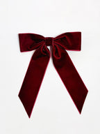 Velvet Bow Hair Clip for Women and Girls Hairstyles
