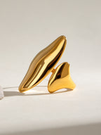 Asymmetrical Open Ring Adjustable Minimalist Design Jewelry