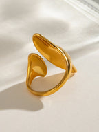 Asymmetrical Open Ring Adjustable Minimalist Design Jewelry