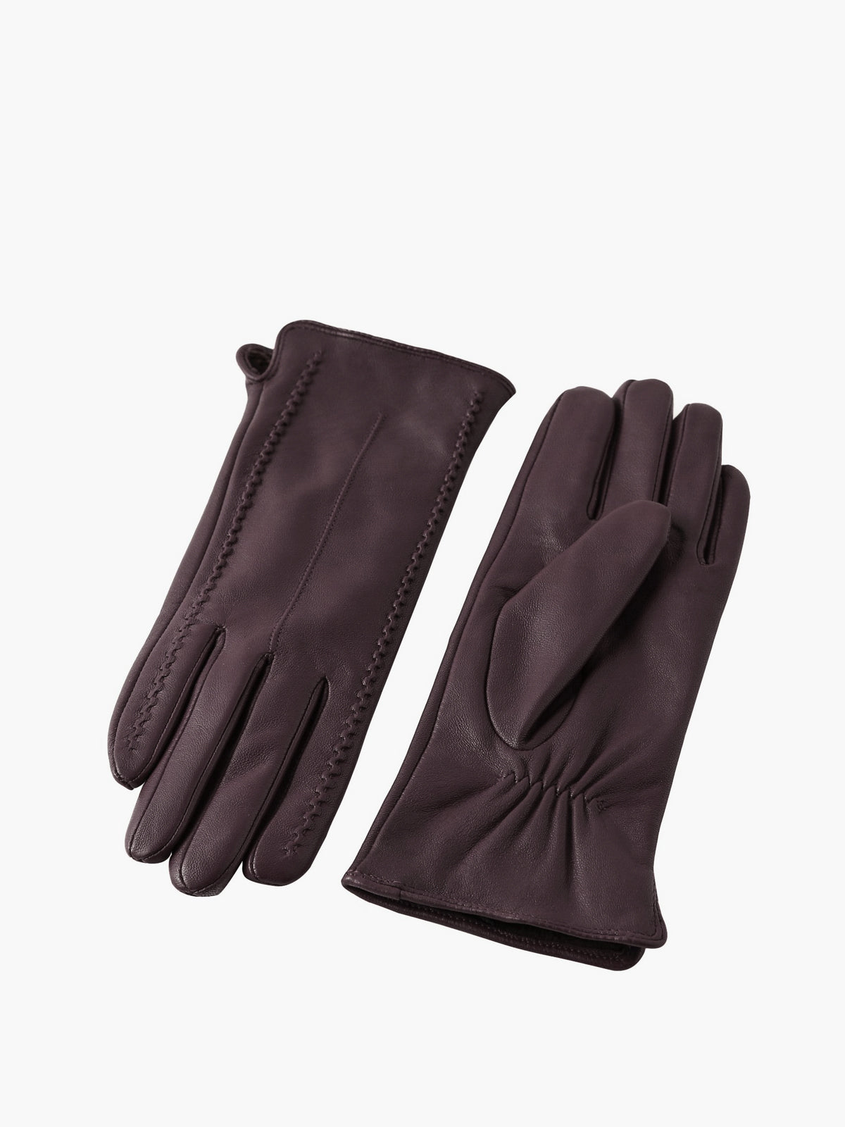 Goatskin Fleece Lined Warm Gloves for Winter Outdoor Work