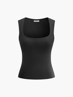 Casual Plain Strappy Top Versatile Everyday Essential