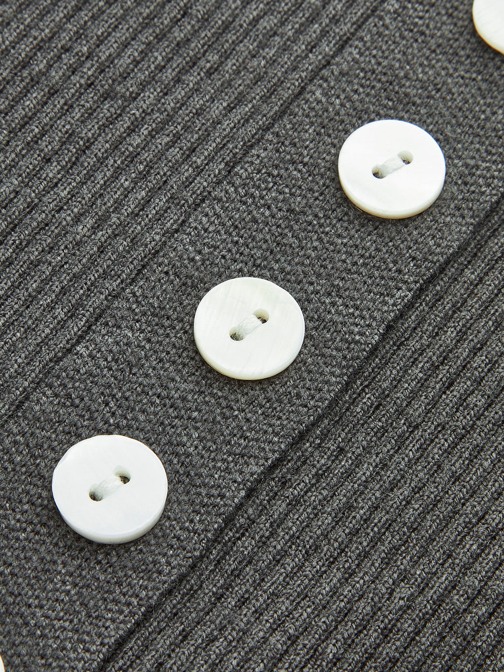 Plain Button Knit Cardigan Cozy Lightweight Sweater Jacket