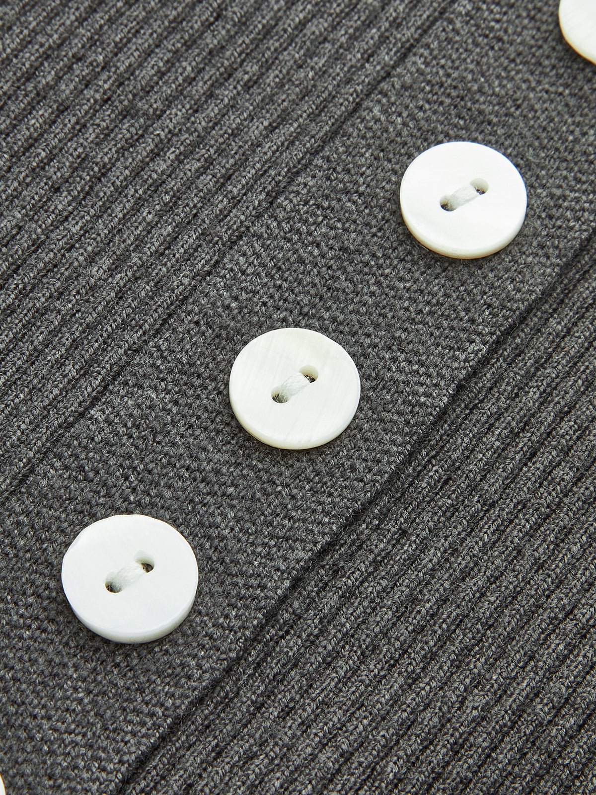 Plain Button Knit Cardigan Cozy Lightweight Sweater Jacket