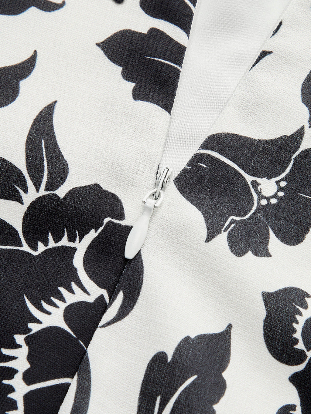 Floral Square Neck Slip Dress with Ruffle Detail