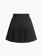 Pleated Mini Skirt Without Belt for Teen Girls Fashion Trend
