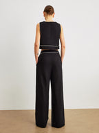 Cotton & Linen Pants Set With Pockets, Comfortable Lightweight Summer Wear