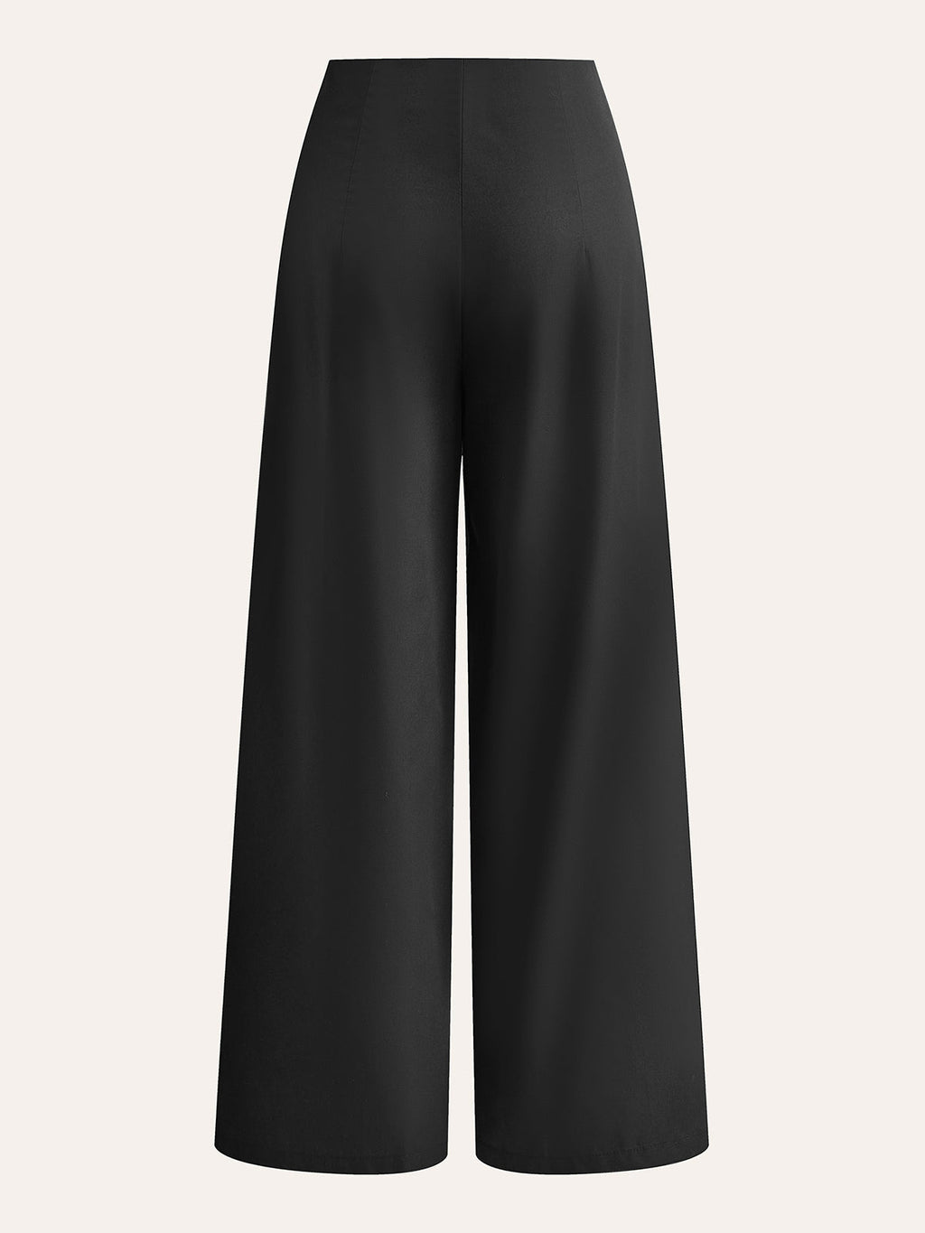 Embroidered High-Waist Wide-Leg Pants for Women Casual Comfort Fit