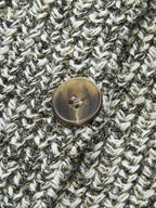 Knit Button-Down Vest with Side Pockets for Women