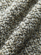 Knit Button-Down Vest with Side Pockets for Women