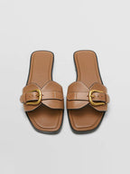 Buckled Strap Slide Sandals for Summer Outdoor Wear