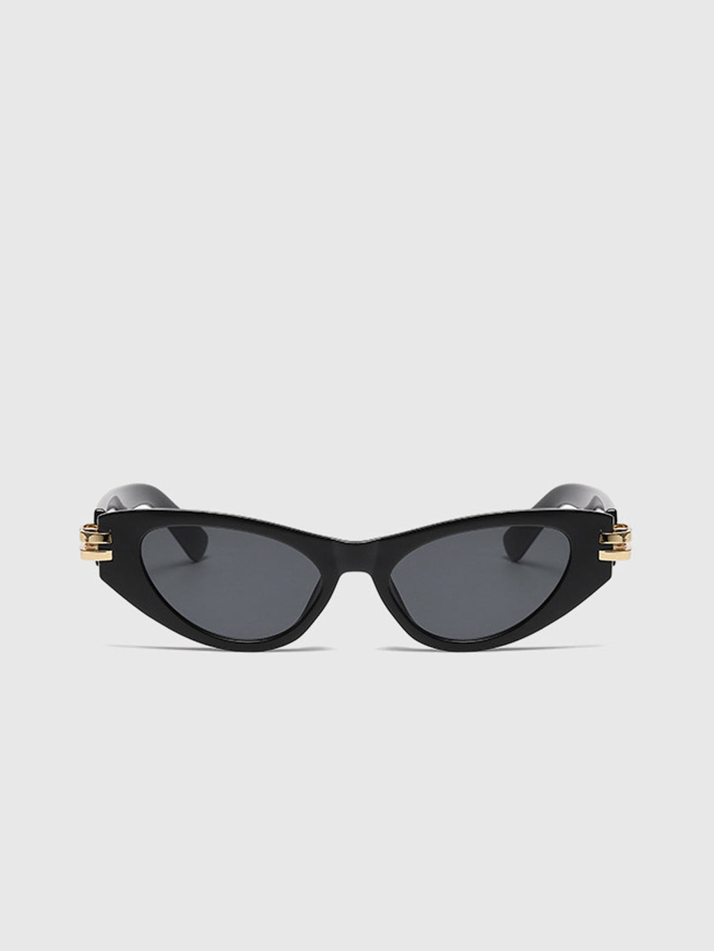 Cat Eye Black Frame Sunglasses for Women Trendy UV Protection
