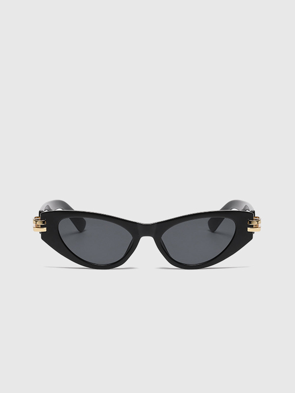 Cat Eye Black Frame Sunglasses for Women Trendy UV Protection