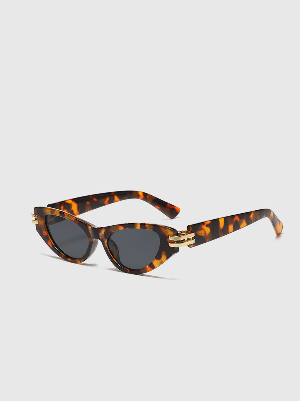 Cat Eye Black Frame Sunglasses for Women Trendy UV Protection