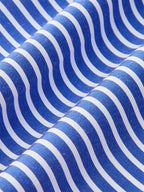 Striped Tie-Waist Crop Top for Casual Summer Wear