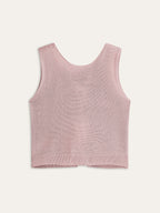 Bow Tie Knit Top Comfort Fit Casual Style Pullover