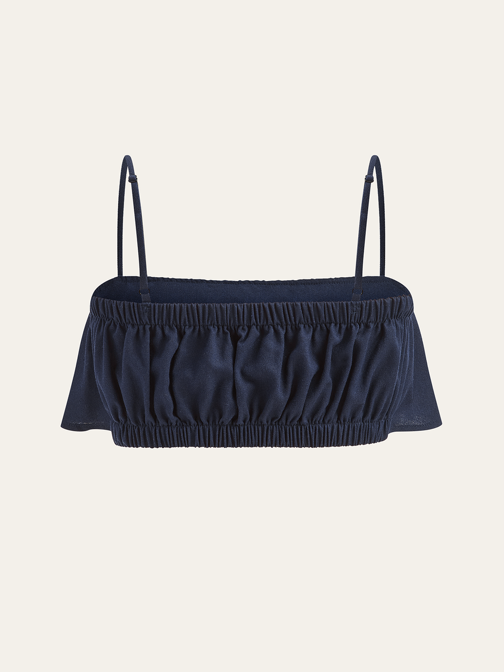 Ruffled Cami Top and Wide-Leg Pants Set for Summer Casual Wear