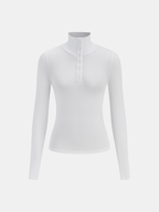 Slinky Button-up Long Sleeve Shirt for Women Casual or Formal Wear