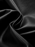 Cross Waistband PU Leather Wide-Leg Pants for Trendy Fashionistas
